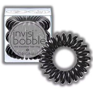 Invisibobble ORIGINAL The Traceless Hair Ring Black Box of 3
